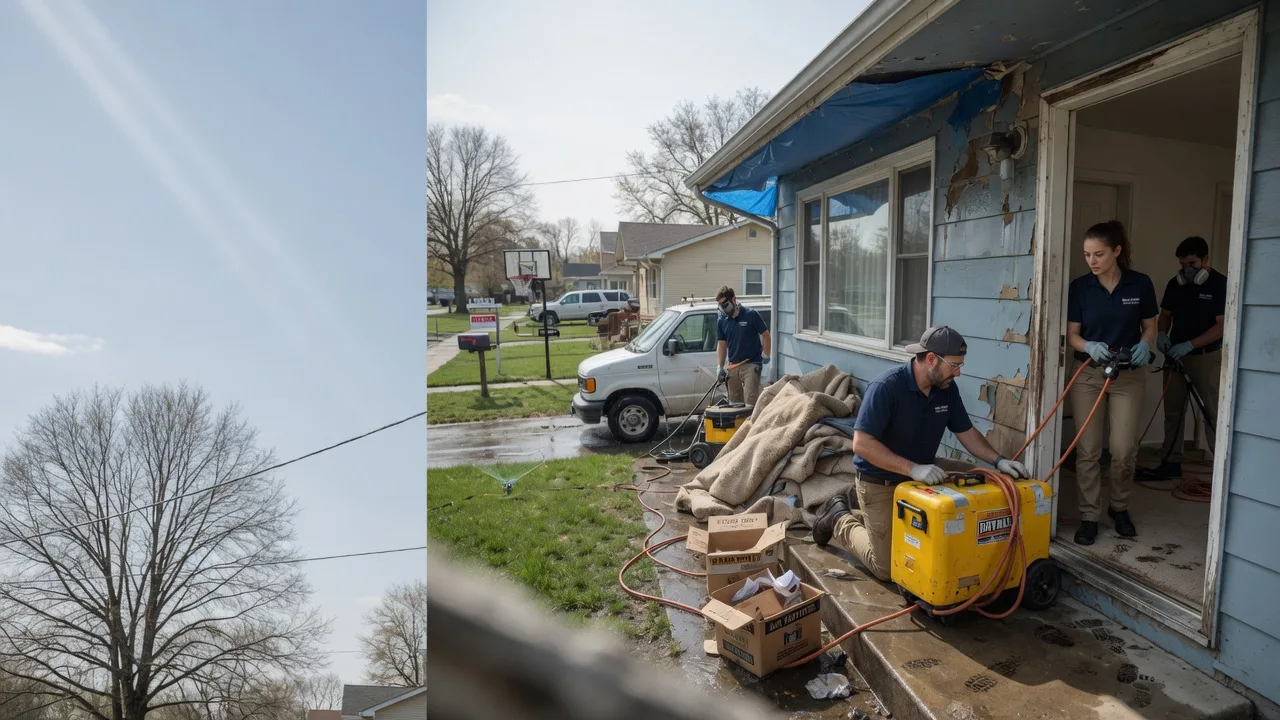 Basement Flood Cleanup in Haslett, MI near me